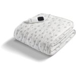 Surmatelas chauffant - imetec - 1 place adapto. 150x80cm - 6 temp�ratures - 100% coton chauffage rapide ...