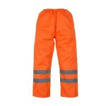 Surpantalon haute visibilit� imperm�able yoko orange fluo l