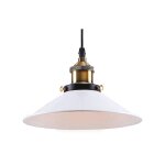 Suspension retro en metal, design vintage, luminaire decoratif d'interieur, ideal pour une cuisine, un ...