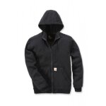 Sweat de travail � capuche - softshell d�perlant - wind fighter - noir s carhartt