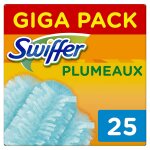Swiffer - recharges pour plumeau attrape - poussire duster - 25 plumeaux (5x5)