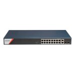 Switch hikvision ds - 3e1520hp - si - 16p2t2f 20 ports 230w gigabit poe +