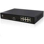 Switch r�seau - levelone - gel - 1061 - 8 ports ethernet gigabit - 2 emplacements sfp - protection 6kv ...