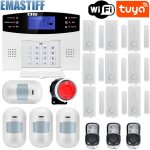 Systme d'alarme de scurit domestique sans fil, dtecteur de mouvement filaire, alarme antivol pour ...