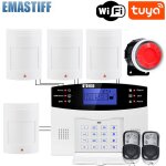 Systme d'alarme de scurit domestique sans fil, dtecteur de mouvement filaire, alarme antivol pour ...
