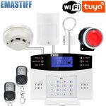 Systme d'alarme de scurit domestique sans fil, dtecteur de mouvement filaire, alarme antivol pour ...