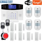 Systme d'alarme de scurit domestique sans fil, dtecteur de mouvement filaire, alarme antivol pour ...
