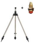 Système d'arrosage de jardin avec trépied, kit en acier inoxydable pour l'irrigation des terres agricoles, ... Système d'arrosage de jardin avec trépied, kit en acier inoxydable pour l'irrigation des terres agricoles, ...