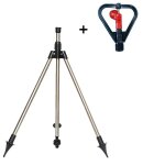 Système d'arrosage de jardin avec trépied, kit en acier inoxydable pour l'irrigation des terres agricoles, ... Système d'arrosage de jardin avec trépied, kit en acier inoxydable pour l'irrigation des terres agricoles, ...