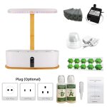Système de culture hydroponique pour jardin intérieur, 10 dosettes, 20 w, 72 led, spectre complet, hauteur ... Système de culture hydroponique pour jardin intérieur, 10 dosettes, 20 w, 72 led, spectre complet, hauteur ...
