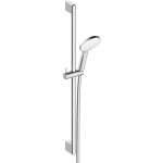 Syst�me de douche universel duravit, barre de douche (700 mm) avec douchette 3 types de jets (rain, intense ...