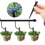Système d'irrigation goutte à goutte réglable 50 pièces pour tuyau de 4 / 7 mm - pulvérisation durable ... Système d'irrigation goutte à goutte réglable 50 pièces pour tuyau de 4 / 7 mm - pulvérisation durable ...