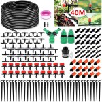 Systme d'irrigation jardin, 158pcs kit d'irrigation goutte, kit d'irrigation goutte  goutte automatique ...