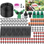 Systme d'irrigation jardin, 200pcs kit d'irrigation goutte, kit d'irrigation goutte  goutte automatique ...