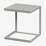 Table d'appoint de jardin dulem vert kaki