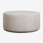Table basse de jardin ronde �90 cm en ciment elyndra