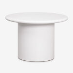 Table basse de jardin ronde en ciment namara �60 cm