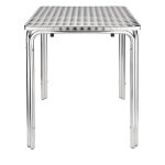 Table carr�e empilable 600 mm - bolero
