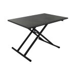 Table elvatrice - pump - aluminium epoxy graphite - plateau cramique - 120 x 75 cm