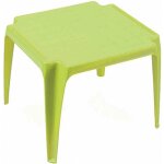 Table enfant en plastique empilable - vert - h 44, 5 x l 56 x p 51 cm