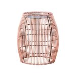 Table de jardin en bambou, teamson home, brun