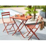 Table de jardin carr�e greensboro 70 x 70 cm ambre - hesp�ride