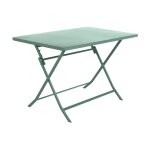 Table de jardin rectangle greensboro 110 x 70 cm olive - hespéride Table de jardin rectangle greensboro 110 x 70 cm olive - hespéride