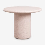 Table de jardin ronde en ciment emiria �100 cm