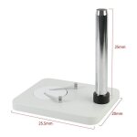 Table de microscope binoculaire stro trinoculaire, support de travail, colonne, support de pilier, ...