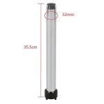 Table de microscope binoculaire stro trinoculaire, support de travail, colonne, support de pilier, ...