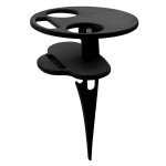 Table de pique - nique pliante en bois, double couche, portable, pour le jardin, la v�randa, la plage, ...