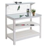 Table a plantes hwc - n55, table de jardinier table a fleurs etagère a plantes, bois certifié mvg plaque ... Table a plantes hwc - n55, table de jardinier table a fleurs etagère a plantes, bois certifié mvg plaque ...