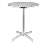 Table a plateau basculant inox bolero 600(diam�tre)