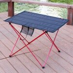 Table pliante portable en alliage d'aluminium 6061 , mobilier d'extrieur, ordinateur, lit, pique - nique, ...