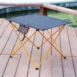 Table pliante portable en alliage d'aluminium 6061 , mobilier d'extrieur, ordinateur, lit, pique - nique, ...