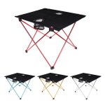 Table pliante portable en aluminium, mobilier d'extrieur, lit, barbecue, tables de randonne, pique ...