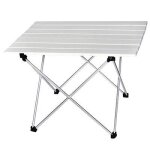 Table pliante portable table pliante de camping bureau de randonn�e voyager a l'ext�rieur alliage de ...