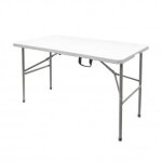 Table pliante rectangulaire hdpe multifonctionnelle, portable, résistant, multi - usages 122x61x74 cm. ... Table pliante rectangulaire hdpe multifonctionnelle, portable, résistant, multi - usages 122x61x74 cm. ...