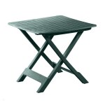 Table pliante en résine verte tev050ve Table pliante en résine verte tev050ve