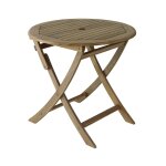 Table pliante - sophie - acacia fsc 100% - ø80 cm Table pliante - sophie - acacia fsc 100% - ø80 cm