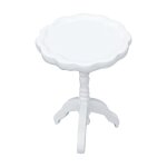Table de poup�e ronde pour salon, 1 pi�ce, jouet cosplay pour enfants, mini meubles de maison