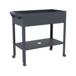 Table de rempotage  hibiscus  - 82 x 43 x 83 cm - anthracite