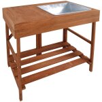 Table � rempoter en bois dur