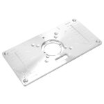 Table de routeur multifonctionnelle en alliage d'aluminium, plaque d'insertion, tondeuse, machine  graver, ...