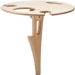 Table a vin d'extrieur, table pliante portable, accessoires de pique - nique, idale pour la plage, ...