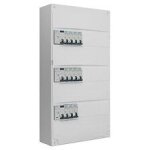 Tableau 3 rang�es pr� - �quip� 2 inter. diff. 40a + 1 inter. diff. 63a + 11 disjoncteurs - siemens ingenuity ...