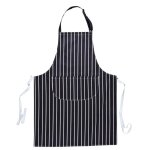 Tablier de cuisine  bavette portwest avec poche bleu marine unique