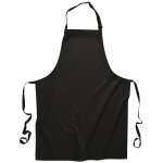 Tablier de cuisine à bavette portwest polycoton noir Tablier de cuisine à bavette portwest polycoton noir