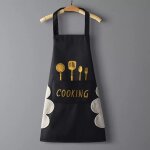 Tablier etanche a l'huile pour hommes et femmes, peut essuyer les mains, vtements de travail de cuisine, ...