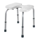 Tabouret de douche - secura - hauteur ajustable wenko